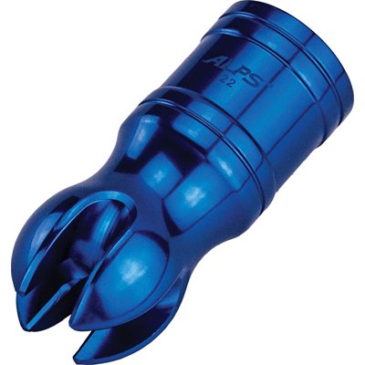 Aluminum Gimbal Round - Cobalt Blue