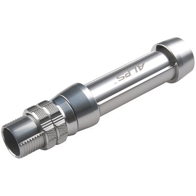 Wide R/S Centra-Lock Alum w/Knurled Long Nut/w/cushion-Silver
