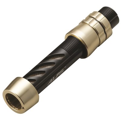 Wide R/S Light Alum w/cushion Tex Pale Gold Insert-Black/Pale Gold