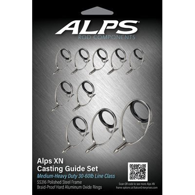 8' 10"-7' Alps Polished Med Conventional Guide Kit/no top