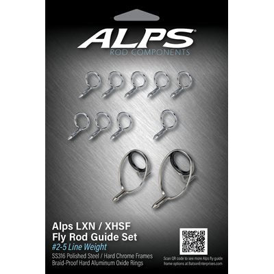10'-8'6" 5wt-2wt Alps Polished Light Guide Kit/no top