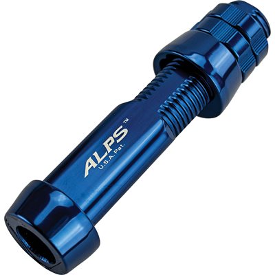 Triangular Alum Machined R/S - Cobalt Blue