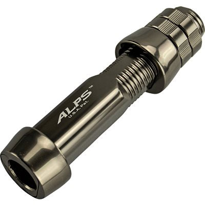 Triangular Alum Machined R/S-Real -Dk Titan Smoke
