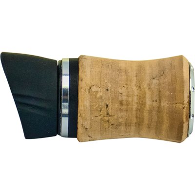 TX16 Foregrip w/Cork covering and w/hood-Silver