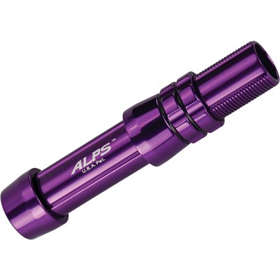 Wide R/S Centra-Lock  Alum Mach  w/cush hoods 18-Purple