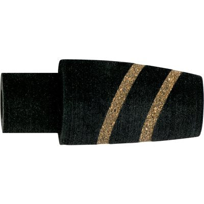 Split Grip Fighting Butt 2.5" 60% EVA w/diagonal CC inlay-black