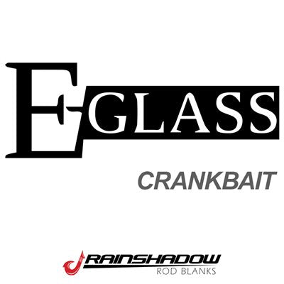 7' 1pc Med/HVY Glass Crank Bait Gloss Black