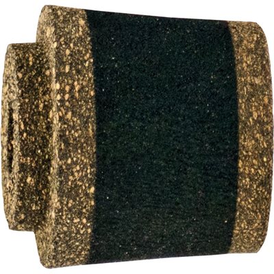 HE FG 0.875" length 0.250" bore black EVA (60%) w/CC