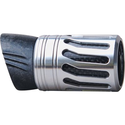 MVT16 Foregrip w/CWG insert/metal cage w/hood-Silver