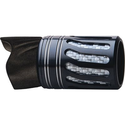 RPD Foregrip w/WTS insert/metal cage w/hood - Black/Silver Bands