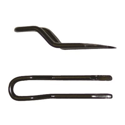 Service Drop Hook SS316 Drop Shot Hook Keeper Stainless Steel-Black – Living Water Customs